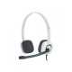 Logitech H150 STEREO Headset (White)