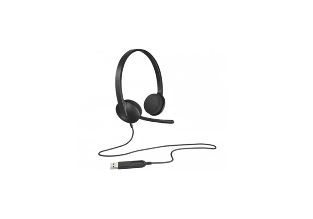 Logitech H340 Stereo USB Headset with Microphone