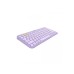 Logitech K380 Bluetooth Multi Device Lavender Lemonade Keyboard