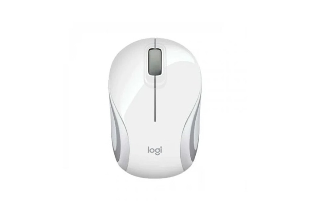 Logitech M187 Ultra Portable White Wireless Mouse