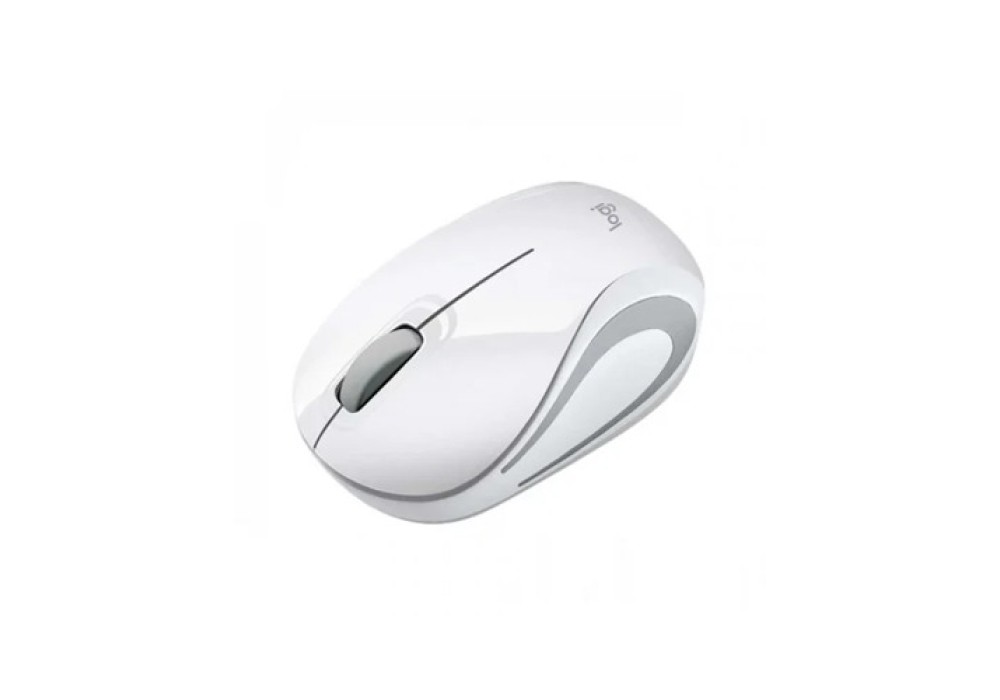 Logitech M187 Ultra Portable White Wireless Mouse