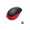 Logitech M190 Wireless Red Mouse