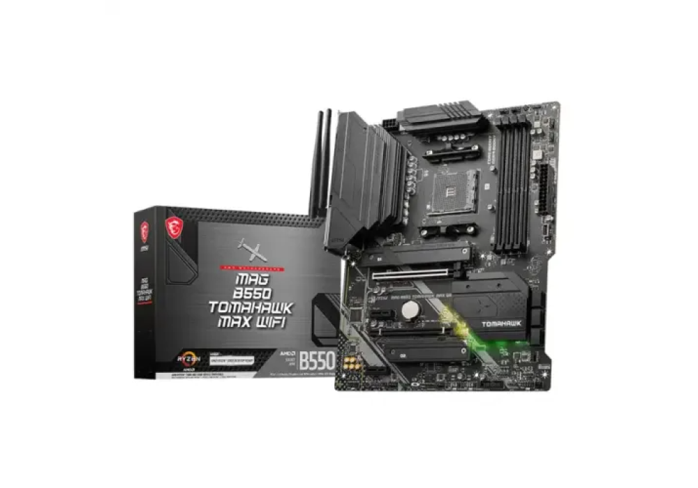MSI MAG B550 TOMAHAWK MAX WIFI AMD AM4 ATX Motherboard