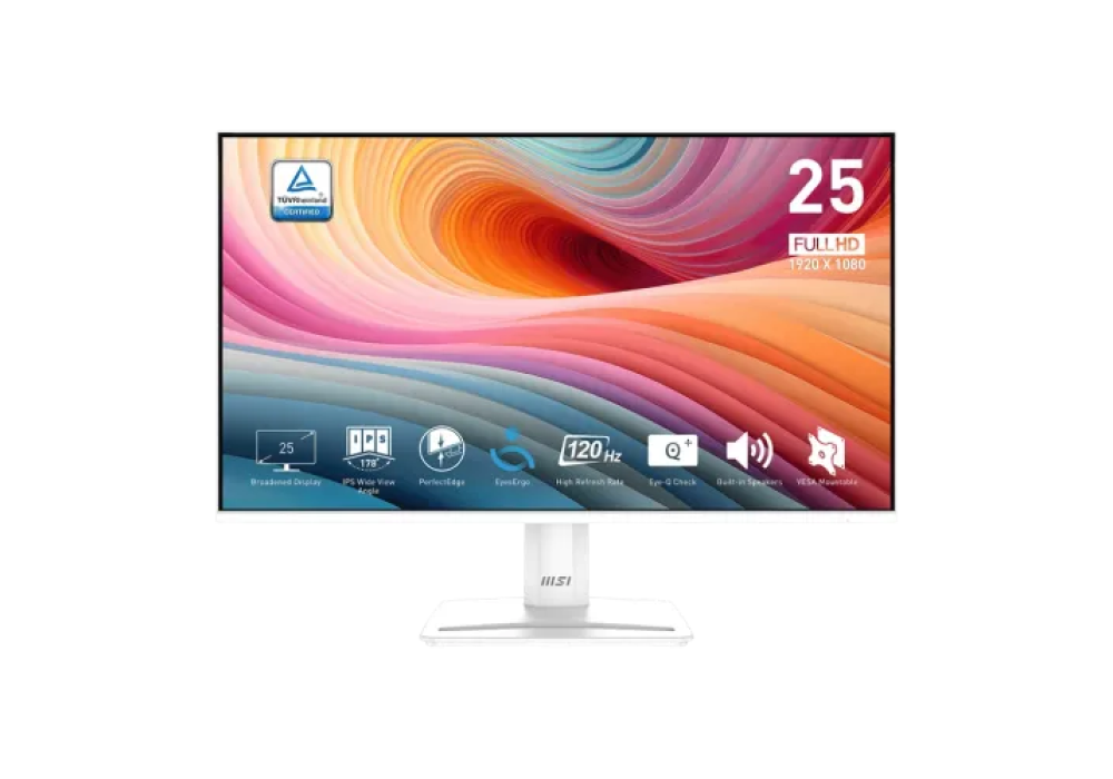 MSI PRO MP251W E2 24.5 Inch 120Hz IPS FHD Monitor