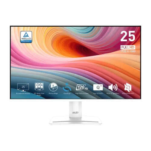 MSI PRO MP251W E2 24.5 Inch 120Hz IPS FHD Monitor