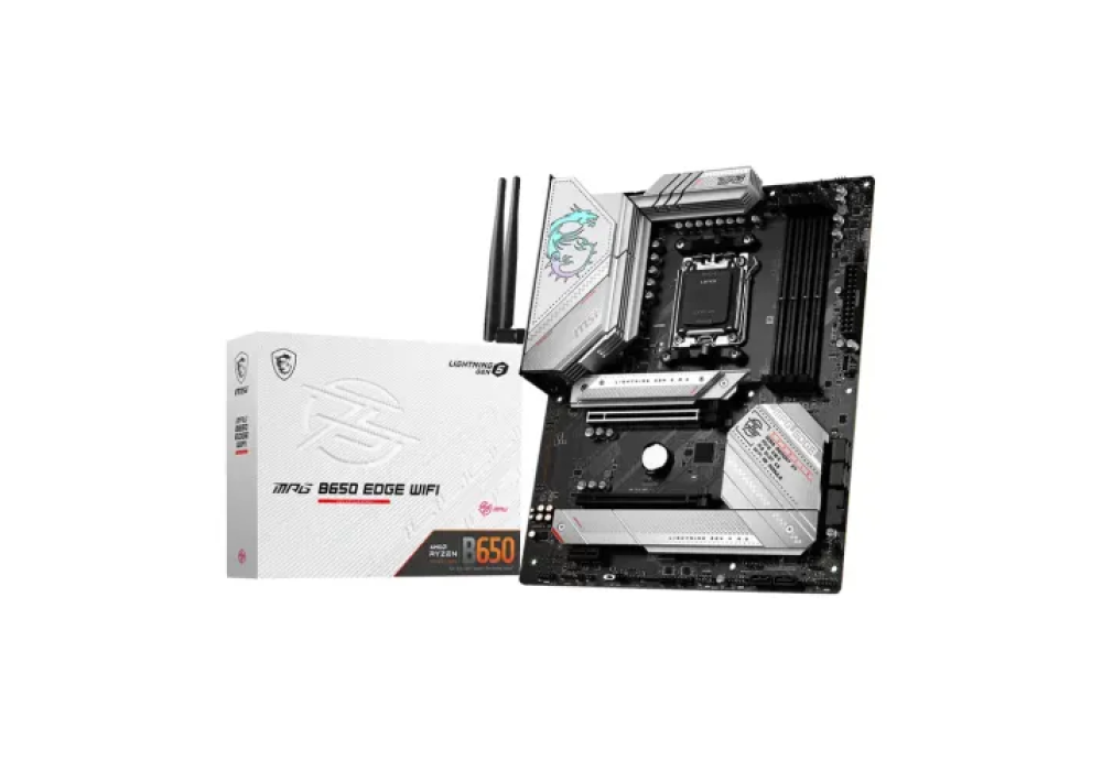 MSI MPG B650 EDGE WIFI DDR5 AMD AM5 ATX Motherboard