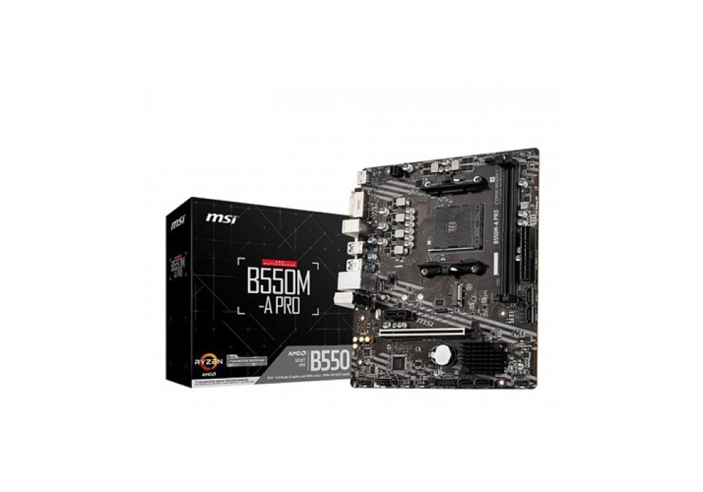 MSI B550M-A PRO AM4 Micro ATX AMD Motherboard