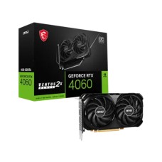 MSI GeForce RTX 4060 VENTUS 2X BLACK 8GB OC GDDR6 Graphics Card