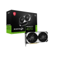 MSI GeForce RTX 4070 VENTUS 2X 12GB OC GDDR6X Graphics Card