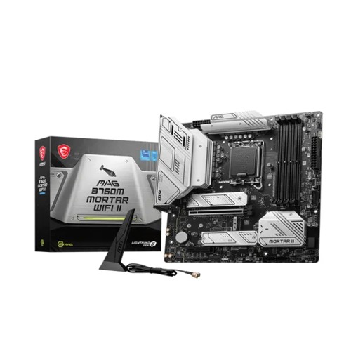 MSI MAG B760M MORTAR WIFI II DDR5 mATX Motherboard