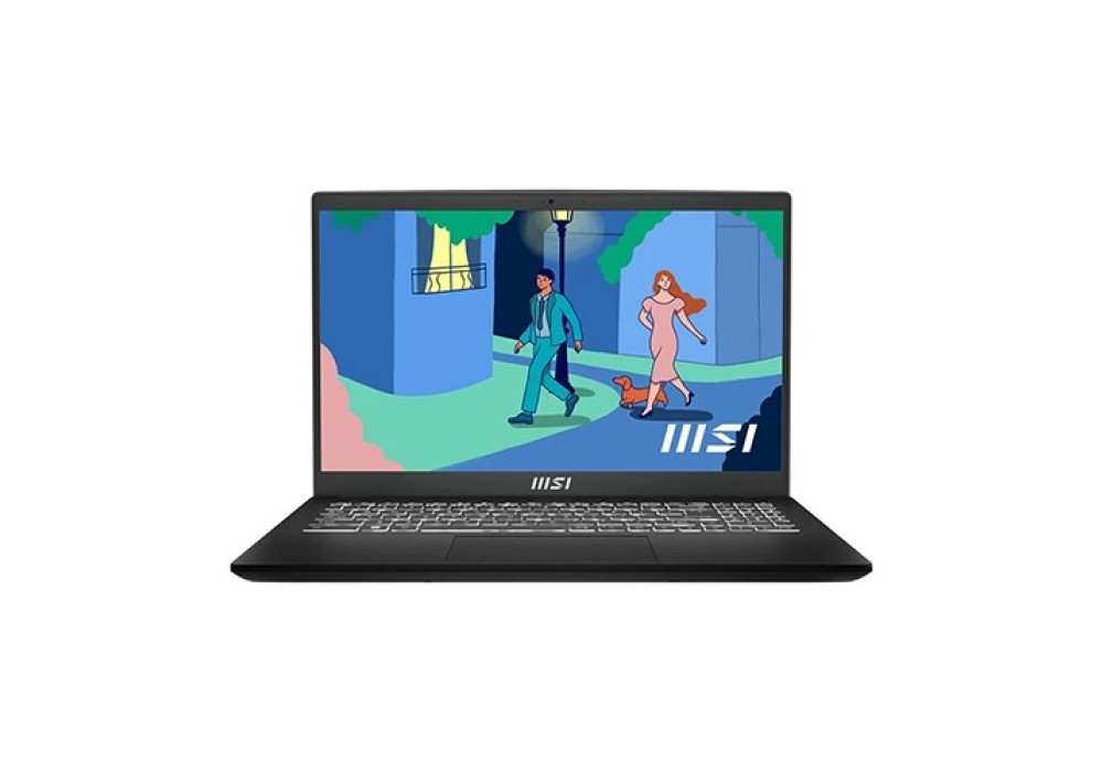 MSI Modern 15 B7M AMD Ryzen 7 16GB RAM, 512GB SSD, 15.6 Inch FHD IPS Display Classic Black Laptop