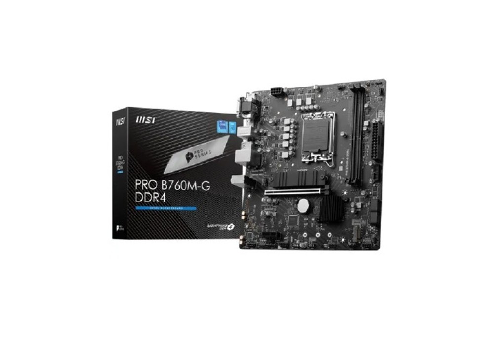 MSI PRO B760M-G DDR4 mATX Motherboard