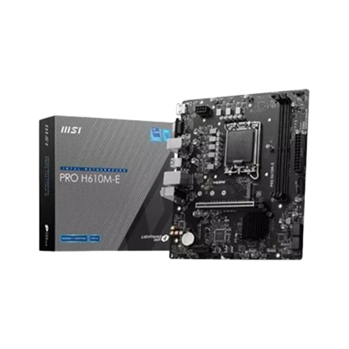 MSI PRO H610M-E DDR5 mATX Motherboard