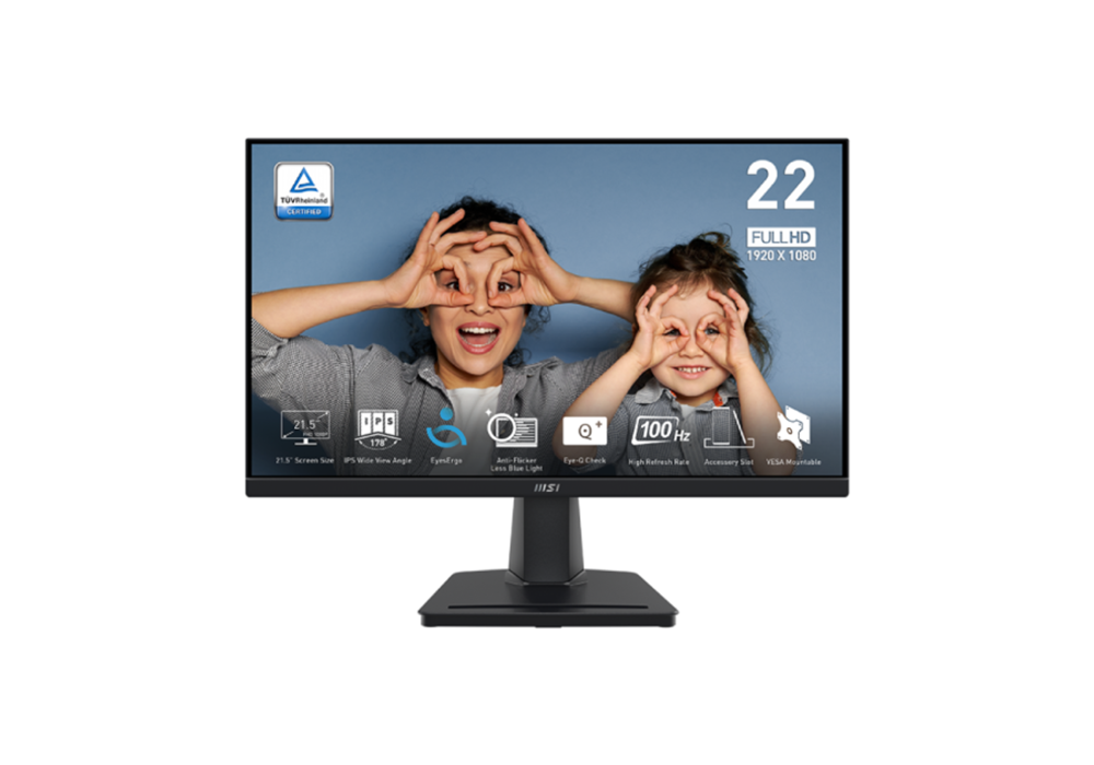 MSI PRO MP225 21.5 Inch FHD Display HDMI, VGA Professional Monitor