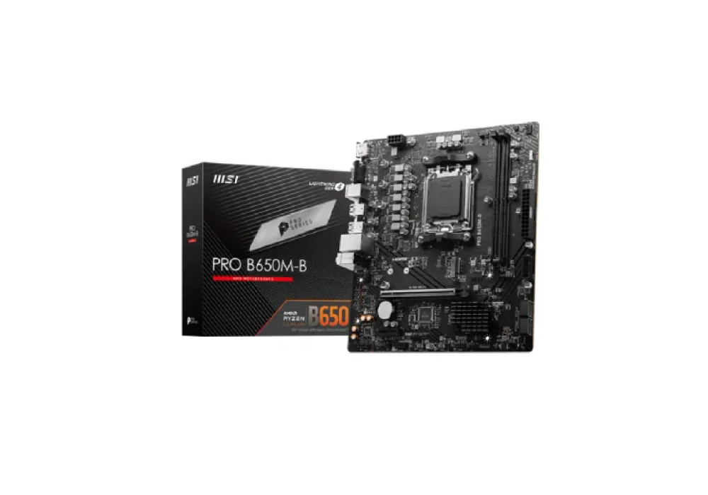 MSI PRO B650M-B DDR5 AMD AM5 mATX Motherboard