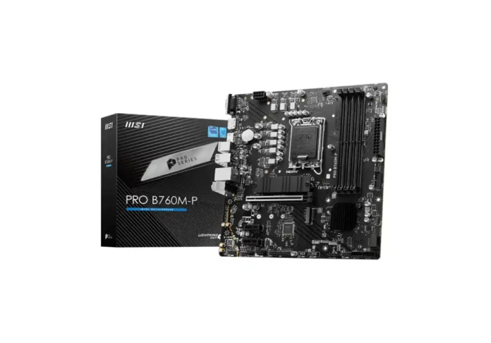 MSI PRO B760M-P DDR5 mATX Motherboard