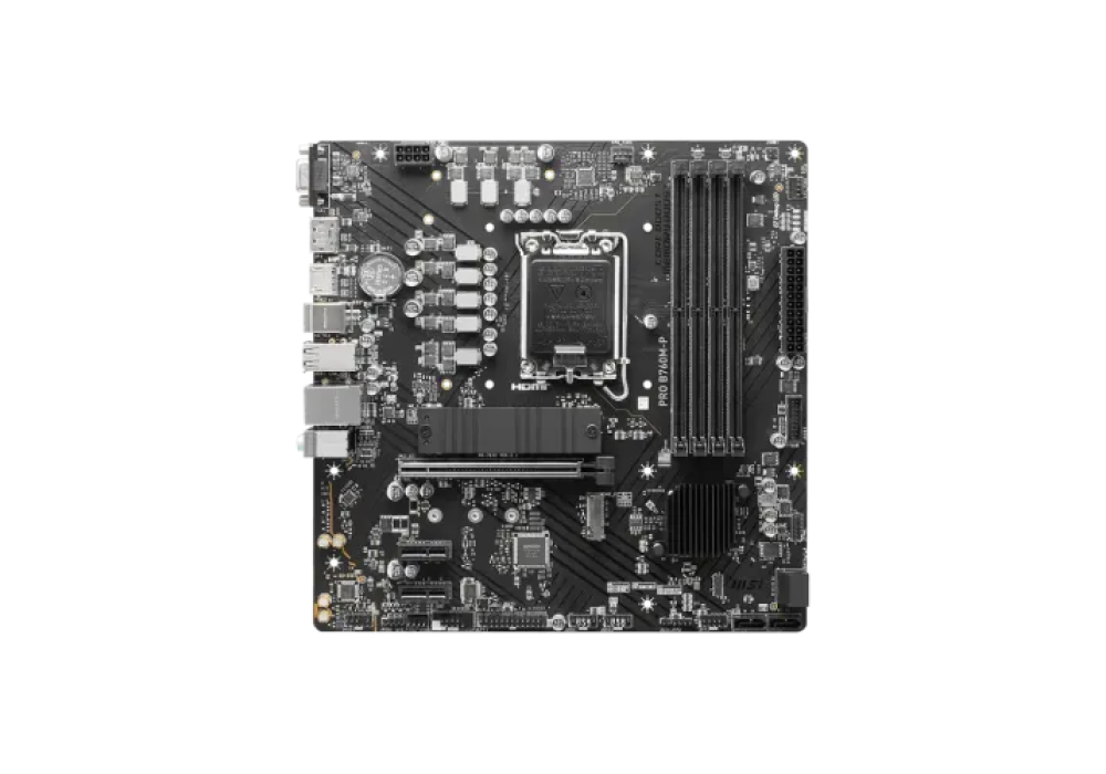 MSI PRO B760M-P DDR5 mATX Motherboard