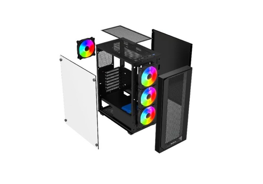 MaxGreen 2605 Mid-Tower ARGB ATX Gaming Case