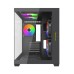 MaxGreen E275-S02 ARGB M-ATX Mid-Tower Gaming Casing With 5x ARGB Fan