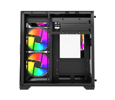 MaxGreen E275-S02 ARGB M-ATX Mid-Tower Gaming Casing With 5x ARGB Fan