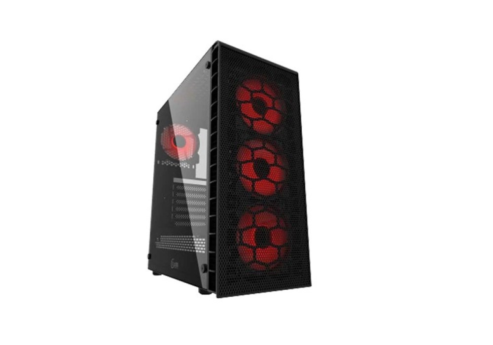 MaxGreen JX188-11-M ARGB Mid Tower Black ATX Gaming Casing