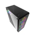 MaxGreen JX188-11-M ARGB Mid Tower Black ATX Gaming Casing