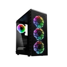MaxGreen JX188-11-M ARGB Mid Tower Black ATX Gaming Casing