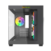 MaxGreen S275-22 Mid-Tower M-ATX Gaming Casing With 3x ARGB Fan