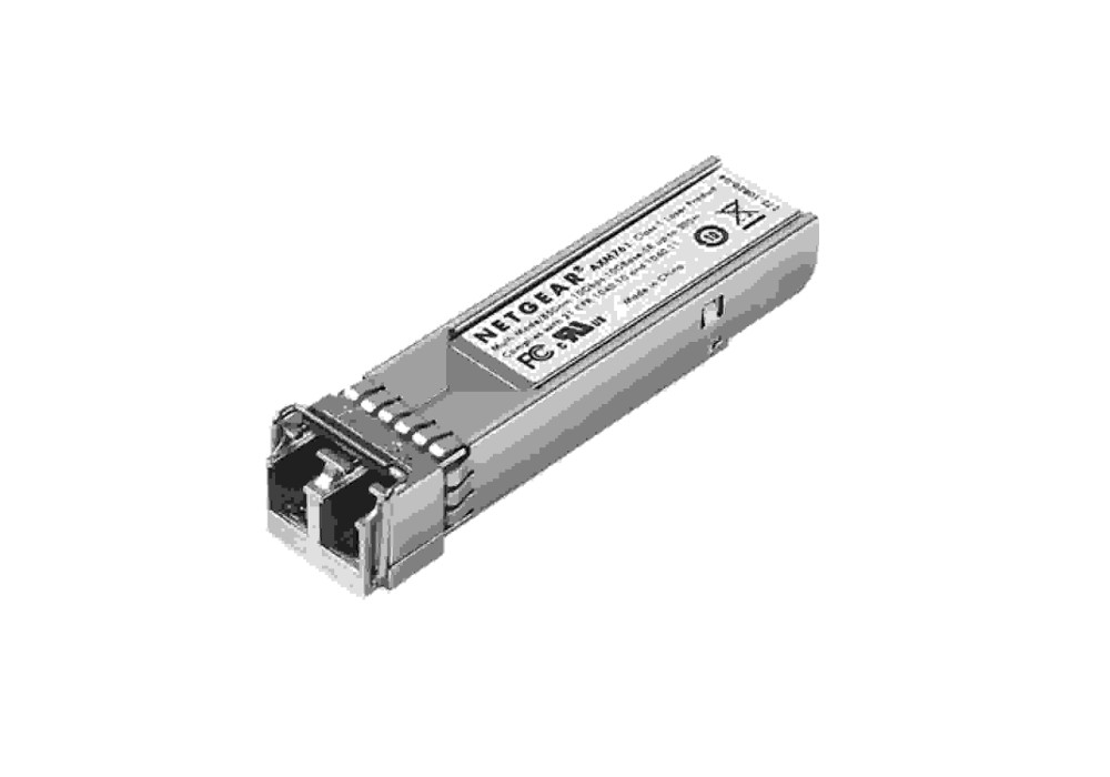 Netgear 10GBASE-SR (AXM761) SFP+ Transceiver 10GBase-SR for Multimode 50/125um OM3 or OM4 Fiber
