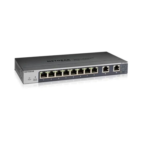 NETGEAR GS110EMX 8-Port Gigabit Ethernet Plus Switch