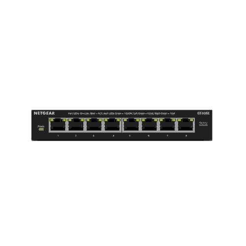 Netgear GS308E 8-Port 1G Plus Manage Desktop Switch