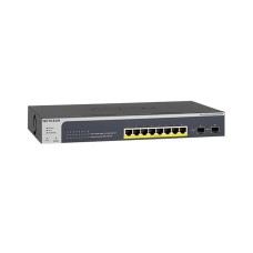 NETGEAR GS510TPP 8-Port Smart Managed Rackmountable Gigabit PoE+ Switch W/ 2 x SFP