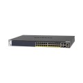 Netgear M4300-28G-PoE+ 26-Port 1G/10G PoE+ Compliant Managed Network Switch with SFP+ (480W)