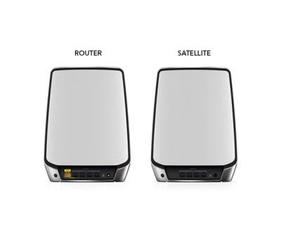 Netgear Orbi RBK852 AX6000 6Gbps Tri-Band Mesh WiFi 6 Router (2 Pack)
