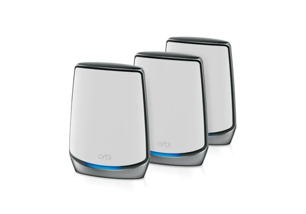 NETGEAR ORBI RBK853 AX6000 Tri Band 3-Pack Wifi-6 Mesh System