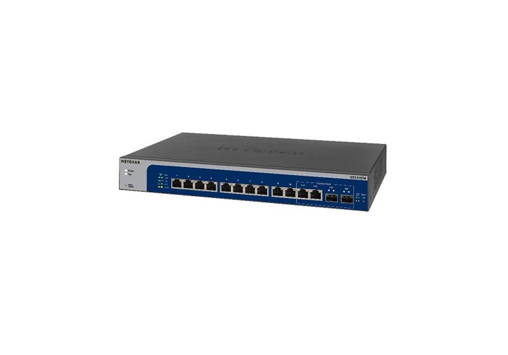 Netgear XS512EM 12-Port 10G Multi-Gigabit Ethernet Rackmount Switch