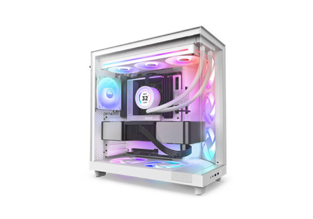 NZXT F360 RGB Core 360mm Single Frame Casing Fan White