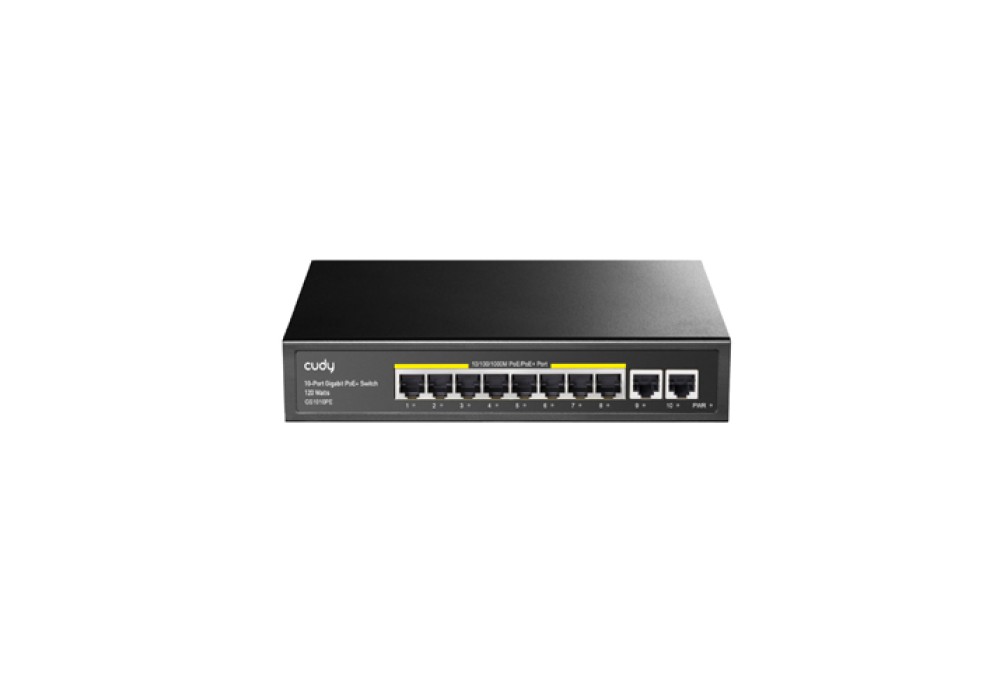 CUDY GS1010PE 24-Port 10/100M PoE+ Switch