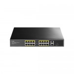 Cudy FS1018PS1 16-Port 10/100M PoE+ Switch with 1 Combo