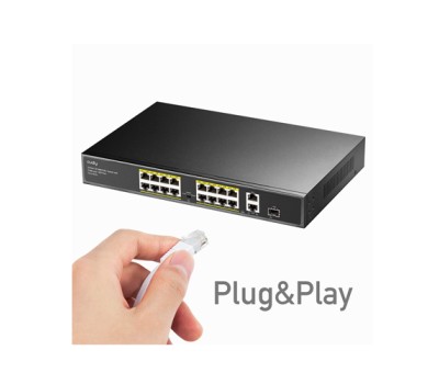 CUDY FS1026PS1 24-Port 10/100M PoE+ Switch