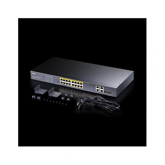 CUDY GS1020PS2 16-Port BASE-T Gigabit Switch