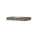 Tenda TEF1226P 24-Port 10/100Mbps + 2 Gigabit Web Smart PoE Switch