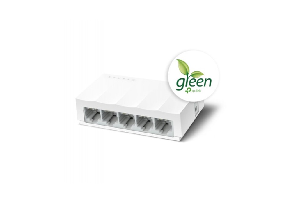 TP-Link LS1005 5-Port 10/100Mbps Desktop Network Switch