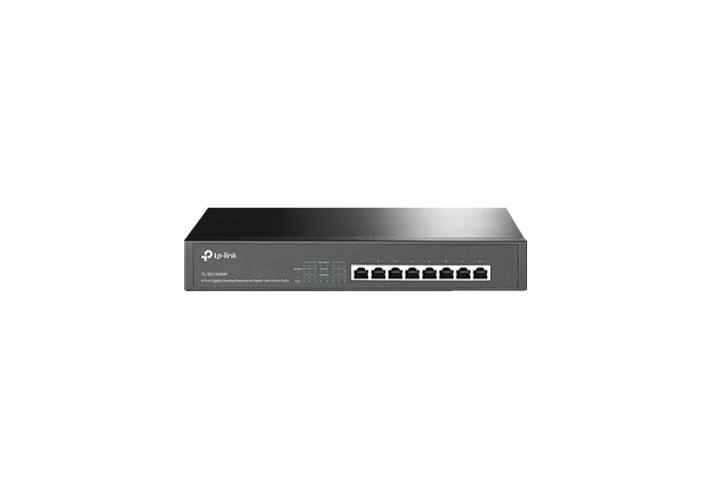 TP-LINK TL-SG1008MP 8-Port Gigabit Desktop Switch
