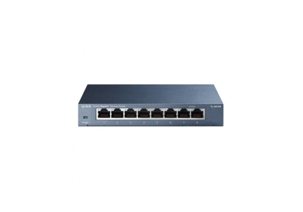 Tp-Link TL-SG108 V4 8-Port 10/100/1000Mbps Desktop Switch