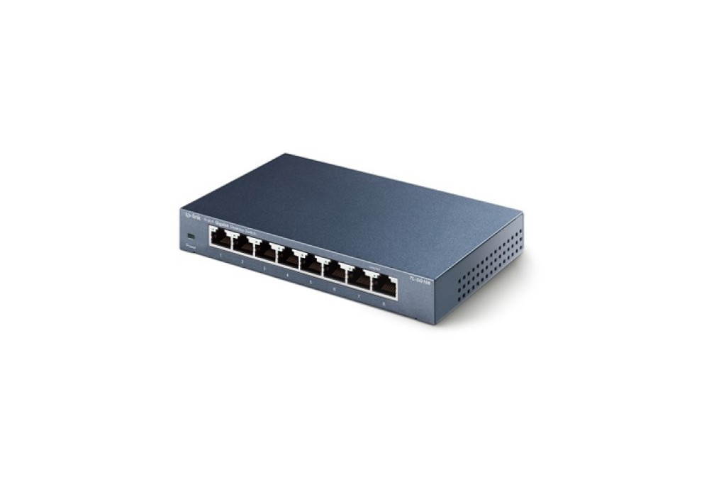 Tp-Link TL-SG108 V4 8-Port 10/100/1000Mbps Desktop Switch
