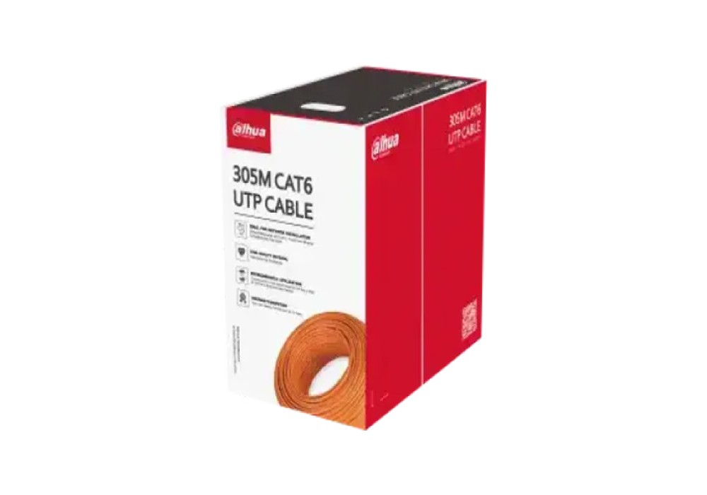 Dahua PFM922I-6UN-C CAT6 305 Meter UTP Cable