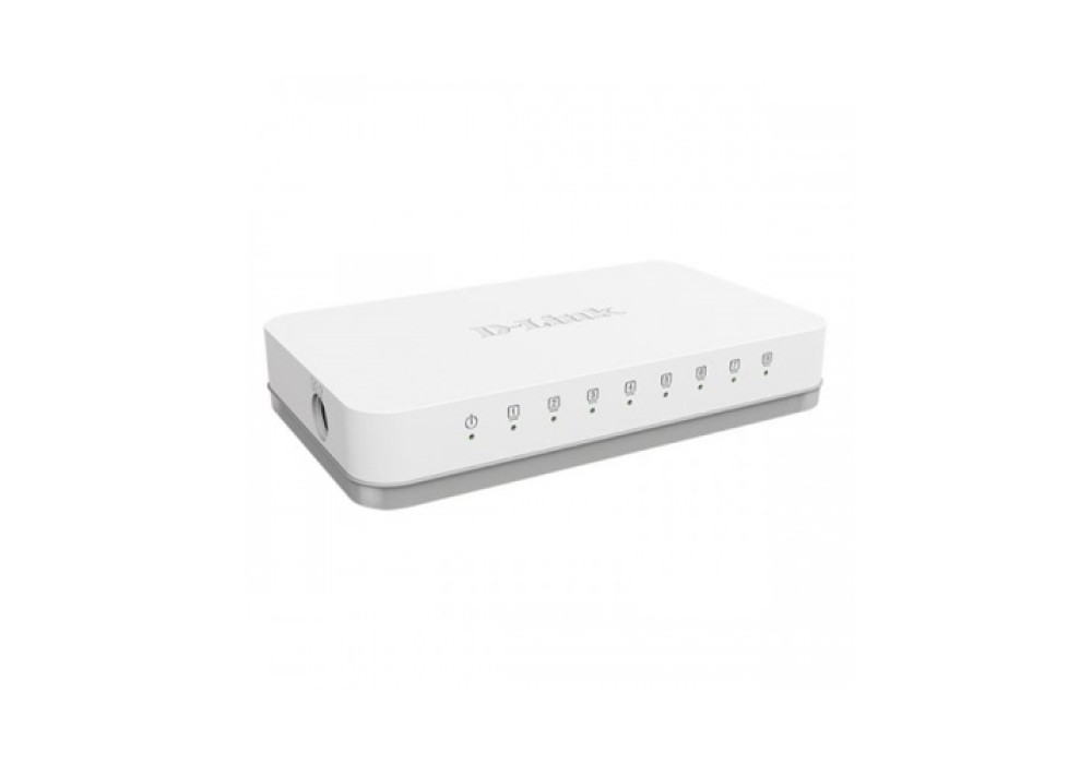 D-Link DGS-1008A 8-Port Gigabit Easy Desktop Switch