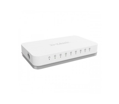 D-Link DGS-1008A 8-Port Gigabit Easy Desktop Switch