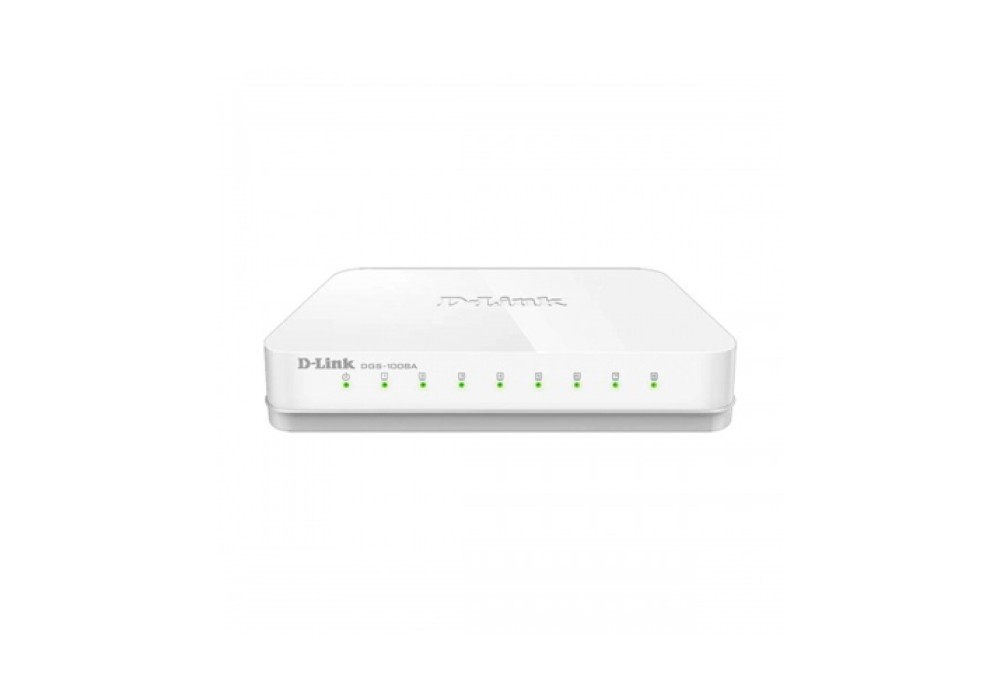D-Link DGS-1008A 8-Port Gigabit Easy Desktop Switch